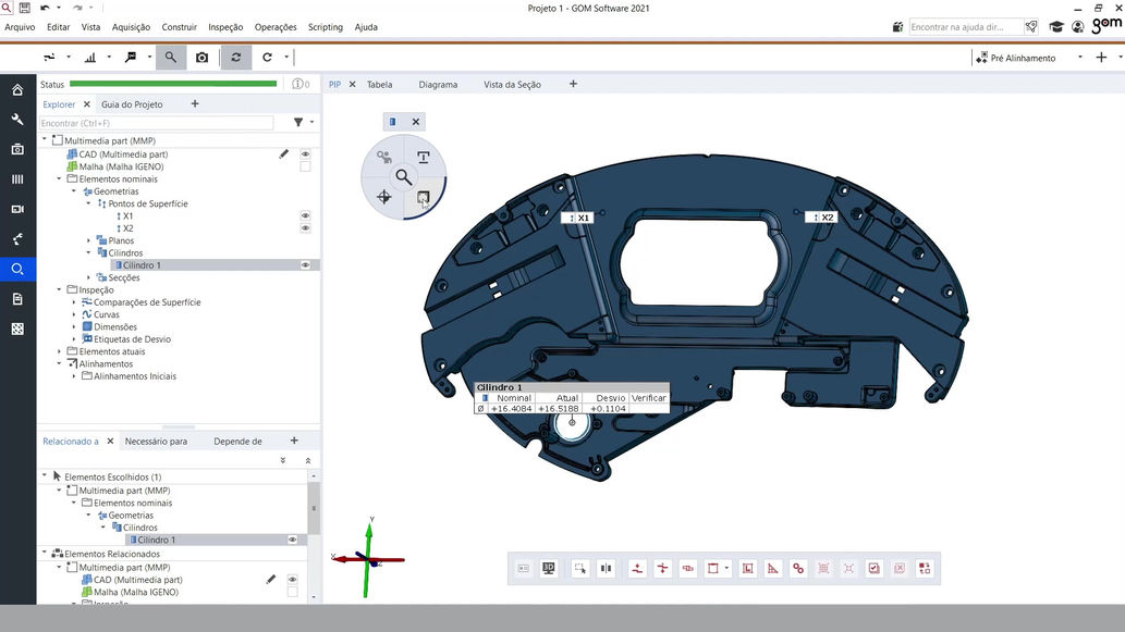 Inspeção de Elementos